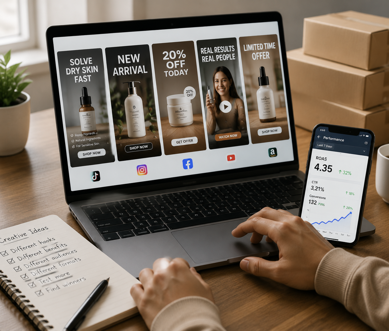 How to Produce More Ad Creatives Faster